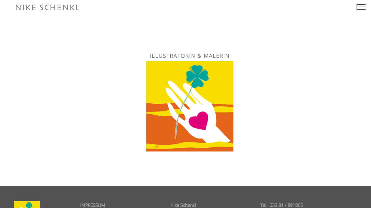 Responsive Webdesign für ein Tanz-Therapeutin – Portfolio von Bettina Steinmetz · visuell-pur